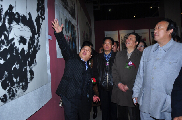 “第七届海峡两岸书画展”在河南博物院隆重举行